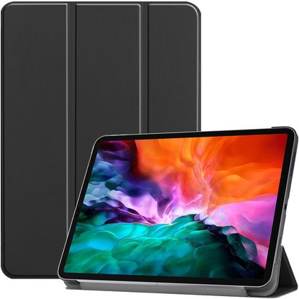 Mobigear Tri-Fold iPad Pro 12.9 Inch (2021) Hoes Bookcase - Zwart