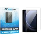 Mobigear Samsung Galaxy Tab S9 FE Plus Glazen Screenprotector - Case Friendly - Zwart Mobigear Samsung Galaxy Tab S9 FE Plus Glazen Screenprotector - Case Friendly - Zwart