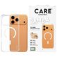 CARE by PanzerGlass Fashionable Doorzichtig iPhone 17 Pro Max Siliconen MagSafe Hoesje Backcover - Transparant