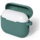 Mobigear Colors Apple AirPods Pro 3 Hoesje Flexibel Siliconen - Pine Green