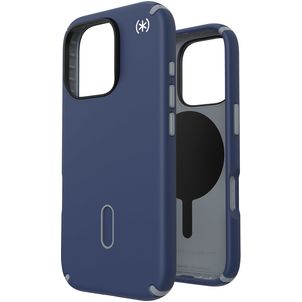 Speck Presidio2 Pro iPhone 16 Pro MagSafe Hoesje Hardcase Backcover Shockproof - Coastal Blue