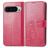 Mobigear Clover Google Pixel 9 Pro XL Hoesje Bookcase Portemonnee - Rood Mobigear Clover Google Pixel 9 Pro XL Hoesje Bookcase Portemonnee - Rood