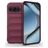 Mobigear Bumpy Google Pixel 10 Pro Hoesje Flexibel TPU Backcover - Wine Red