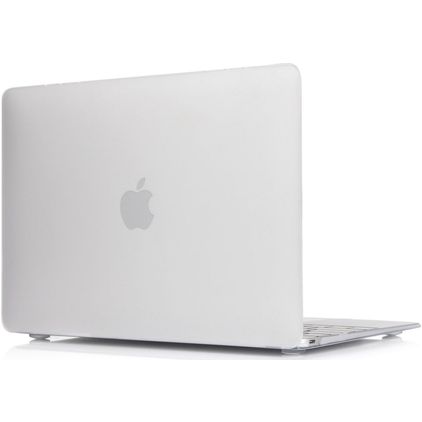 Mobigear Matte MacBook 12 Inch (2015-2017) Hoes Hardshell Laptopcover MacBook Case - Transparant - Model A1534