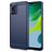 Mobigear Brushed Slim Motorola Moto E13 Hoesje Flexibel TPU Backcover - Blauw