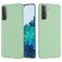 Mobigear Rubber Touch Samsung Galaxy S21 Siliconen Hoesje Backcover - Groen