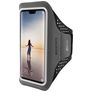 Mobiparts Comfort Fit Telefoonhouder Hardlopen Huawei P20 Lite (2019) Sport Hoesje Neopreen Sportarmband - Zwart