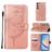 Mobigear Butterfly Samsung Galaxy A35 Hoesje Bookcase Portemonnee - Roségoud