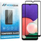 Mobigear Premium Samsung Galaxy A22 5G Glazen Screenprotector - Case Friendly - Zwart