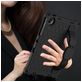 Mobigear HexStrap Samsung Galaxy Tab A9 Plus (2023) Hoes EVA Schuim Backcover + Schouderband - Zwart
