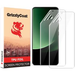 GrizzlyCoat Xiaomi 13 Ultra Hydrogel TPU Screenprotector - Case Friendly + Installatieframe (2-Pack)