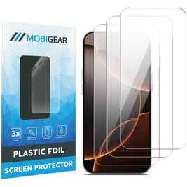 Mobigear iPhone 16 Pro Max Screenprotector Folie - Case Friendly (3-Pack)