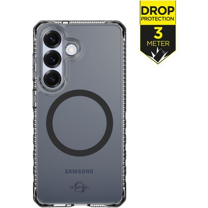 ITSKINS Level 2 HybridMagClear R Samsung Galaxy S26 MagSafe Hoesje Hardcase Backcover Shockproof - Smoke