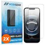Mobigear iPhone 17e Glazen Screenprotector - Case Friendly (2-Pack)