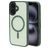 Mobiparts Hardcover iPhone 16 MagSafe Hoesje Hardcase Backcover - Satin Green