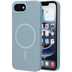 Mobiparts Slim Line iPhone 16e MagSafe Hoesje Hardcase Backcover - Sage Green