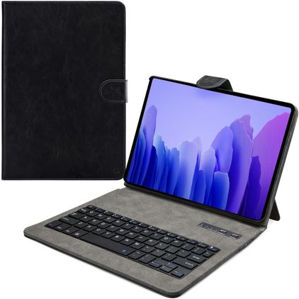Mobilize Premium Bluetooth Samsung Galaxy Tab A7 (2020) Hoes QWERTY Bluetooth Toetsenbord Bookcase - Zwart