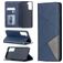 Mobigear Rhombus Slim Samsung Galaxy S21 Hoesje Bookcase - Blauw
