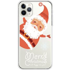 Mobigear Design iPhone 11 Pro Max Hoesje Flexibel TPU Backcover - Kerst