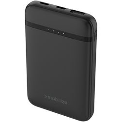 Mobilize Triple USB / USB-C Powerbank 5.000 mAh 10W - Zwart