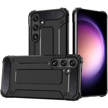 Mobigear Outdoor Samsung Galaxy S24 Plus Hoesje Hardcase Backcover Shockproof - Zwart