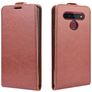Mobigear LG K51s Hoesje Flipcase - Bruin