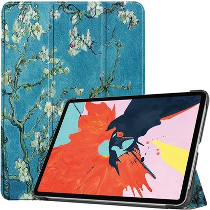 Mobigear Tri-Fold iPad Air 5 (2022) Hoes Bookcase - Amandelbloesem
