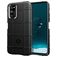 Mobigear Rugged Shield Realme 7 Pro Hoesje Flexibel TPU Backcover Shockproof - Zwart