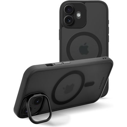 Mobilize Hybrid Pro iPhone 16 MagSafe Hoesje Hardcase Backcover Shockproof - Zwart