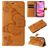 Mobigear Butterfly iPhone 16 Hoesje Bookcase Portemonnee - Cognac