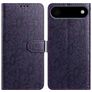 Mobigear Flowers iPhone Air Hoesje Bookcase Portemonnee - Paars