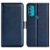 Mobigear Slim Magnet Motorola Moto G71 5G Hoesje Bookcase Portemonnee - Donkerblauw