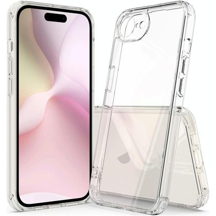 Mobigear Crystal Doorzichtig iPhone 17e Hoesje Hardcase Backcover - Transparant