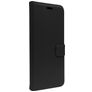 Valenta Gel Skin iPhone 15 Pro Hoesje Echt Leer Bookcase Portemonnee - Zwart