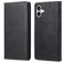 Mobigear Wallet iPhone 16 Plus Hoesje Bookcase Portemonnee - Zwart