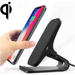 Mobigear Charge stand Draadloze lader Qi Wireless 15W 2A - Zwart