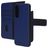 Mobiparts Samsung Galaxy A17 Hoesje Echt Leer Uitneembare 2in1 Bookcase Portemonnee - Blauw