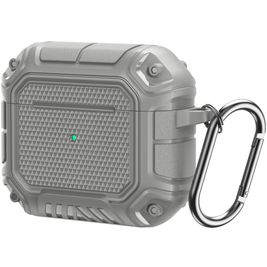 Mobigear Armor Apple AirPods 3 Hoesje Flexibel Siliconen - Grijs