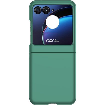 Mobigear Colors Motorola Razr 40 Ultra Hoesje Hardcase Backcover - Groen