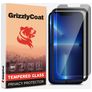 GrizzlyCoat Easy Fit AntiSpy iPhone 13 Pro Max Glazen Screenprotector Privacy - Case Friendly + Installatie Frame