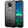 Mobigear Rugged Shield Nokia 1.4 Hoesje Flexibel TPU Backcover Shockproof - Zwart