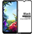 Mobigear Premium LG K40s Glazen Screenprotector - Case Friendly - Zwart