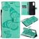 Mobigear Butterfly OPPO Reno 4 Hoesje Bookcase Portemonnee - Turquoise