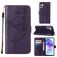 Mobigear Butterfly Samsung Galaxy A55 Hoesje Bookcase Portemonnee - Paars