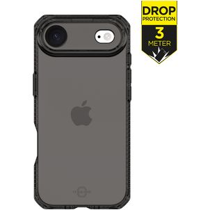 ITSKINS Level 2 SpectrumClear R iPhone Air Hoesje Flexibel TPU Backcover Shockproof - Smoke
