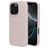 Mobiparts iPhone 16 Pro Siliconen Hoesje Backcover - Soft Salmon Mobiparts iPhone 16 Pro Siliconen Hoesje Backcover - Soft Salmon