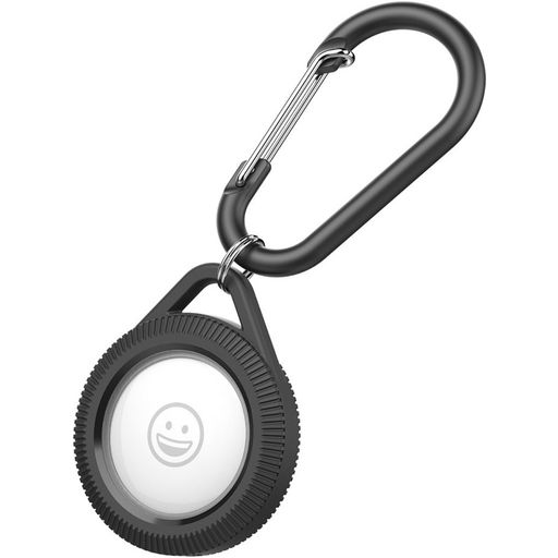 Catalyst Stealth Apple AirTag Hoesje Flexibel Siliconen Sleutelhanger - Stealth Black