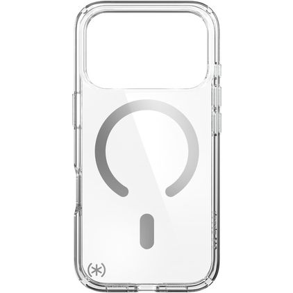 Speck Presidio Perfect Clear Doorzichtig iPhone 18 Pro MagSafe Hoesje Hardcase Backcover Shockproof - Transparant