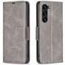 Mobigear Excellent Samsung Galaxy S24 Plus Hoesje Bookcase Portemonnee - Grijs