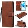 Mobigear Premium iPhone 12 Pro Hoesje Bookcase Portemonnee - Bruin